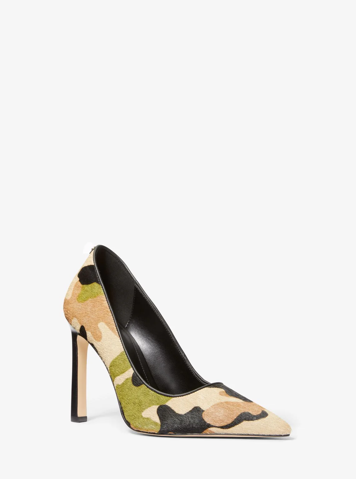 Amara Camouflage Print Calf Hair Pump - Image 5