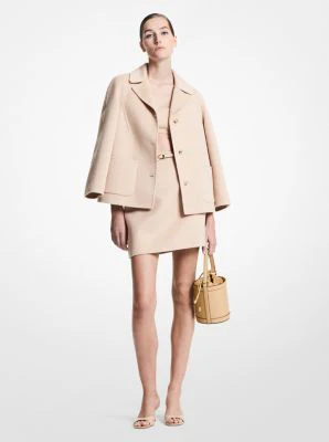 Audrey Medium Leather Bucket Bag - Image 4
