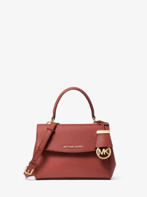 Ava Extra-Small Saffiano Leather Crossbody - Image 12