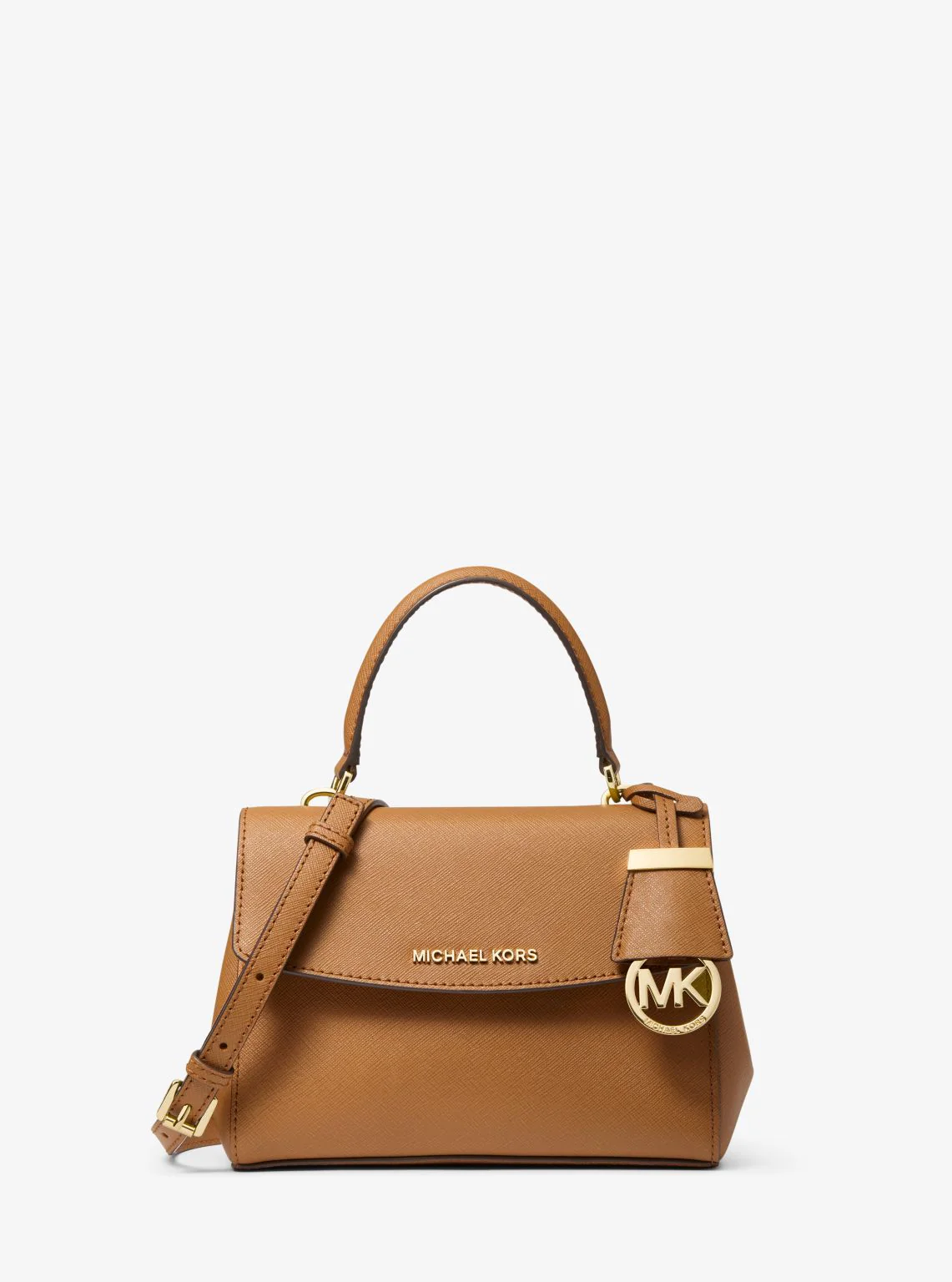 Ava Extra-Small Saffiano Leather Crossbody - Image 21