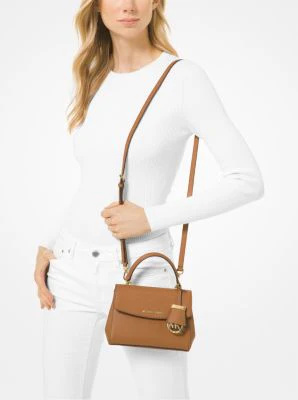 Ava Extra-Small Saffiano Leather Crossbody - Image 25