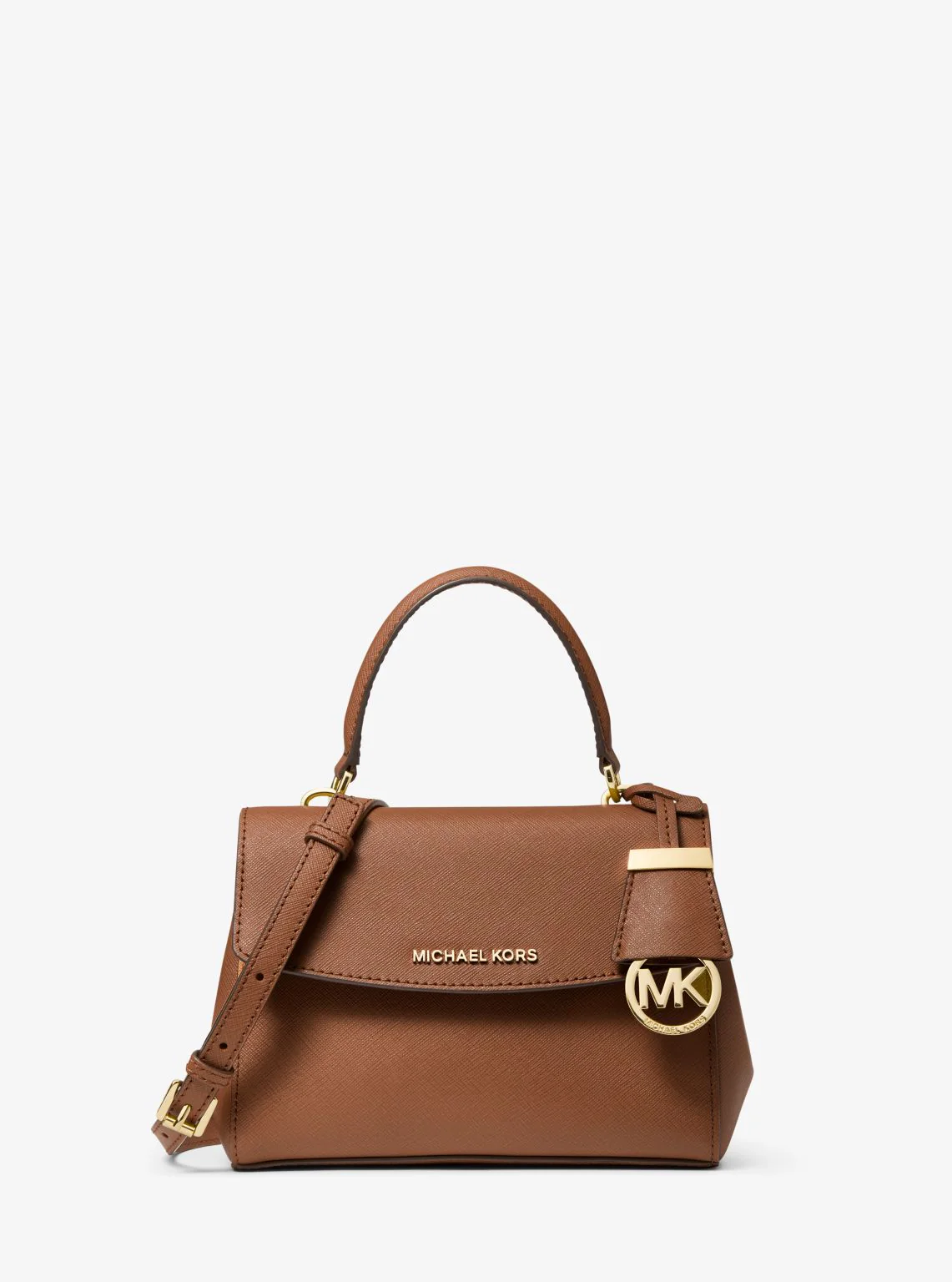 Ava Extra-Small Saffiano Leather Crossbody - Image 30