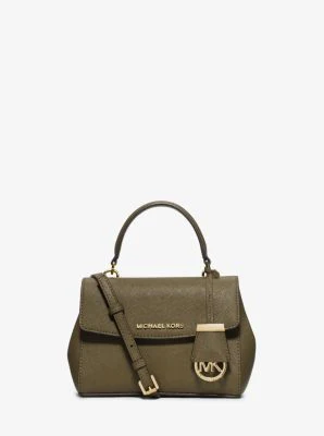 Ava Extra-Small Saffiano Leather Crossbody - Image 42