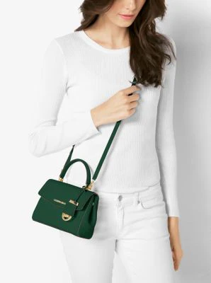 Ava Extra-Small Saffiano Leather Crossbody - Image 55