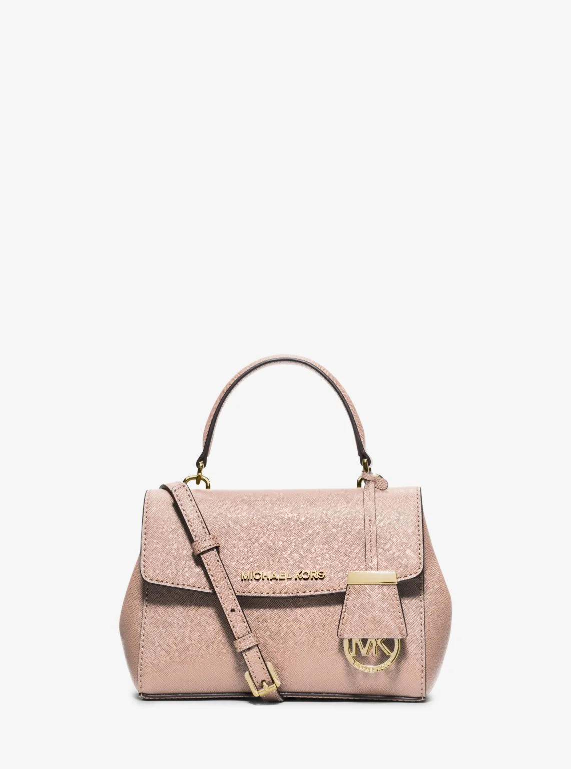 Ava Extra-Small Saffiano Leather Crossbody - Image 66