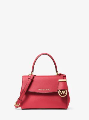 Ava Extra-Small Saffiano Leather Crossbody - Image 7
