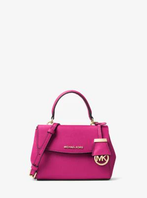 Ava Extra-Small Saffiano Leather Crossbody - Image 82