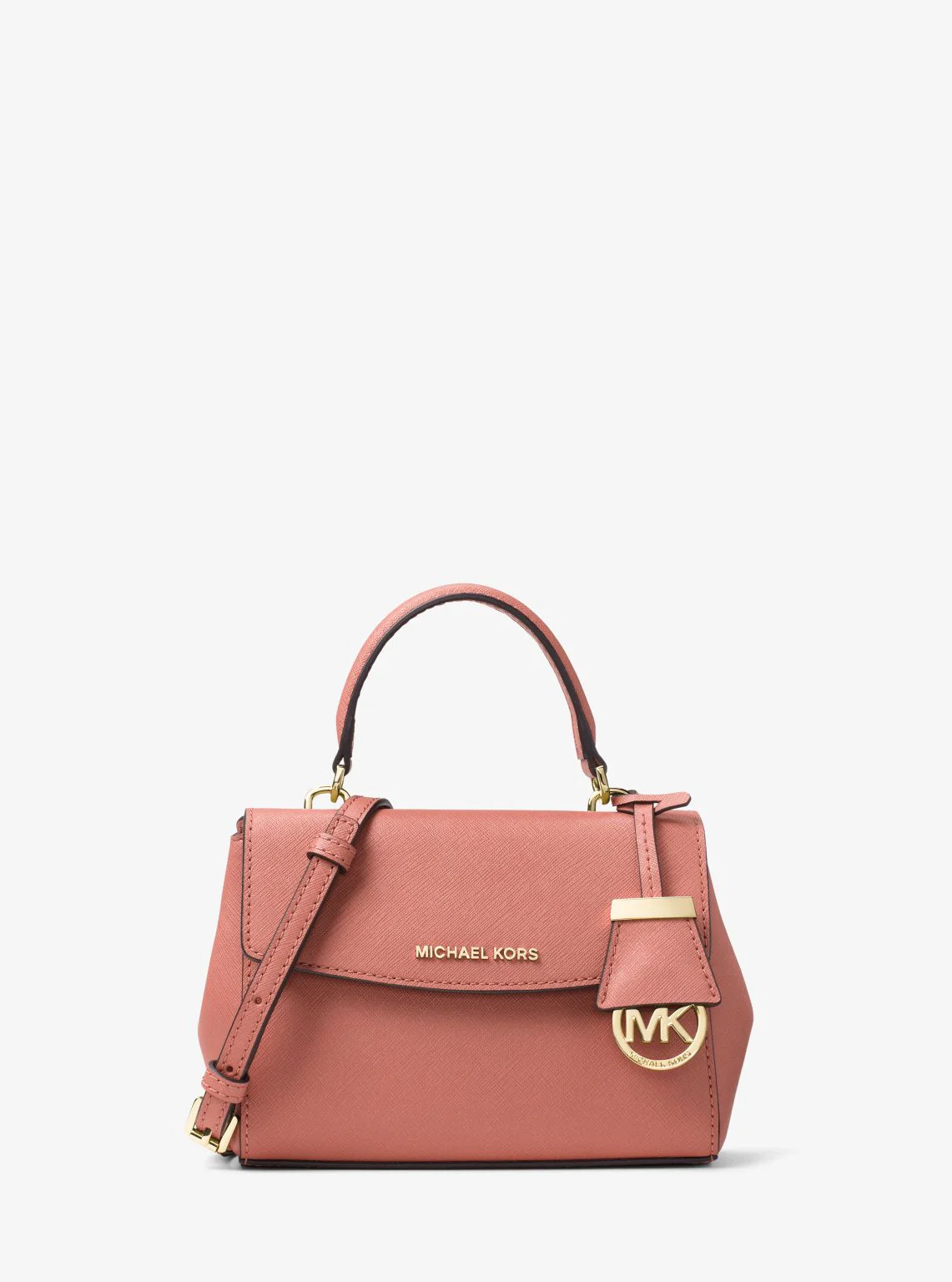 Ava Extra-Small Saffiano Leather Crossbody - Image 84