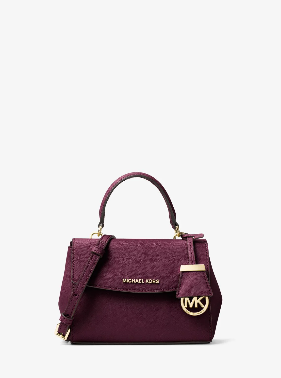 Ava Extra-Small Saffiano Leather Crossbody - Image 87