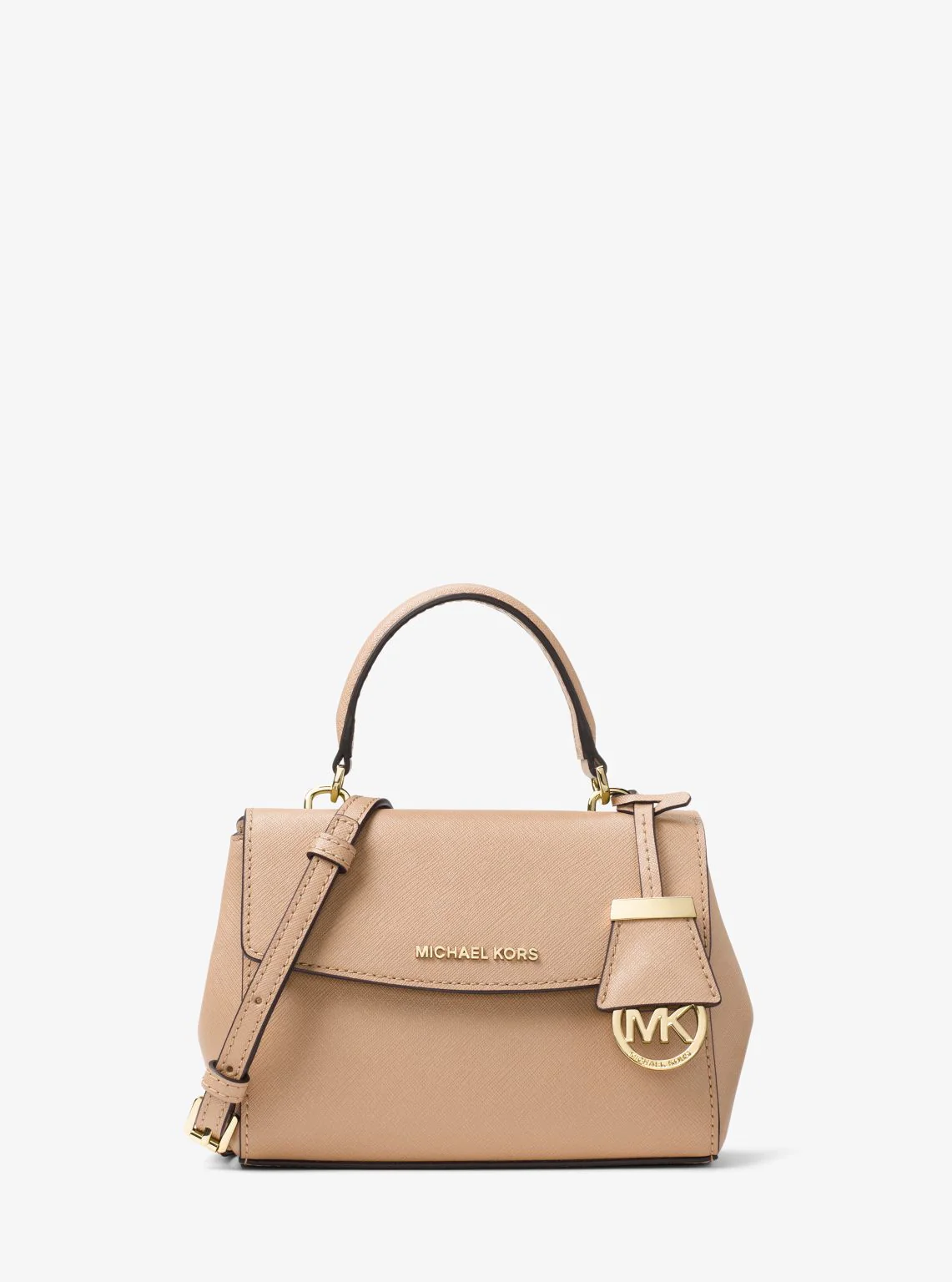 Ava Extra-Small Saffiano Leather Crossbody - Image 93