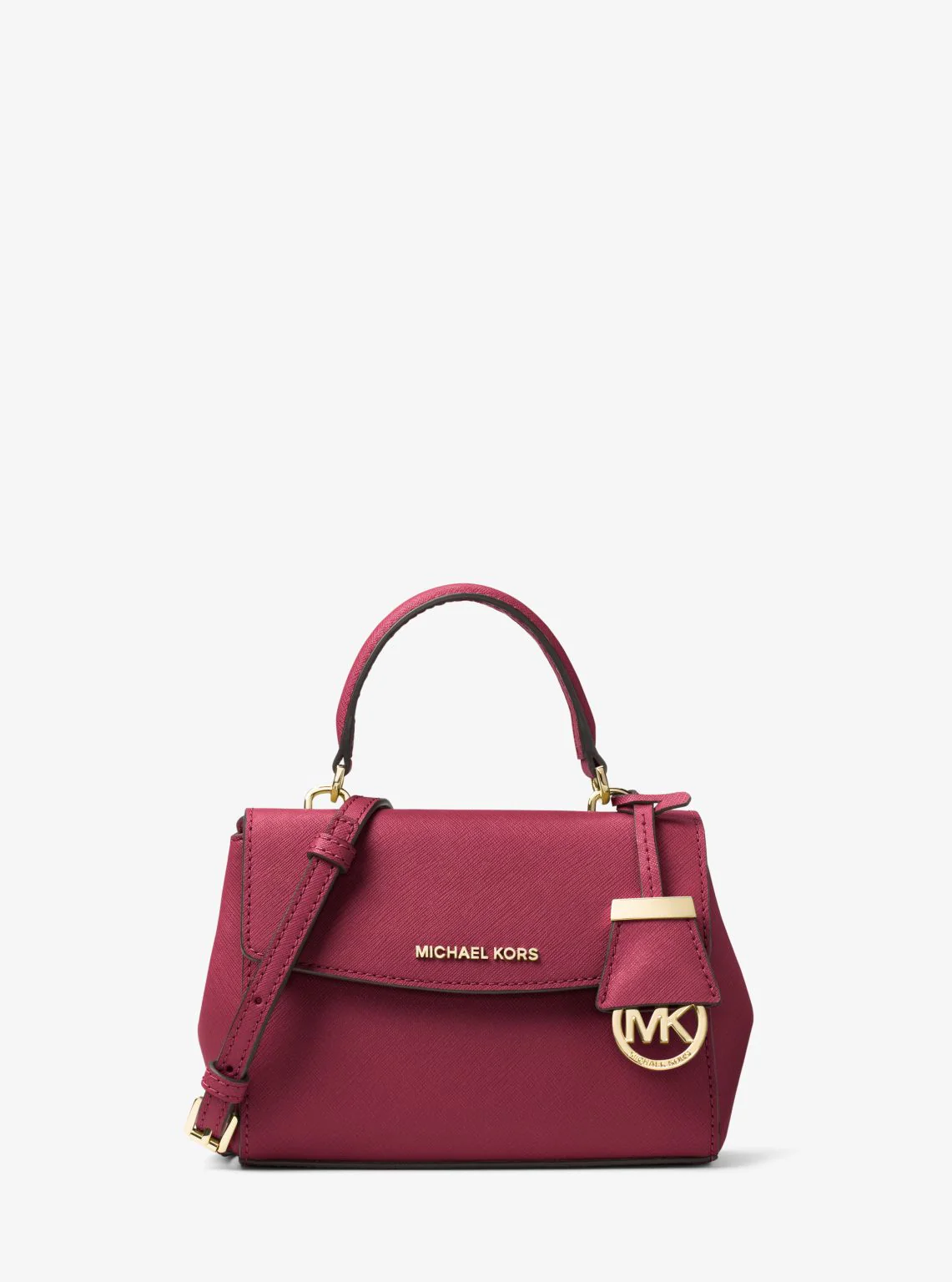 Ava Extra-Small Saffiano Leather Crossbody - Image 99