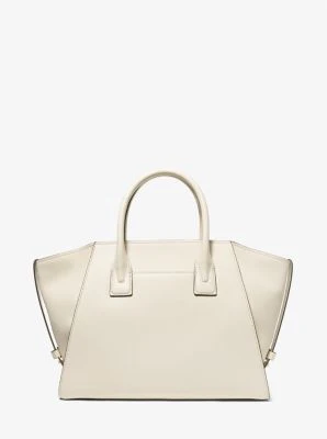 Avril Extra-Large Leather Top-Zip Tote Bag - Image 13