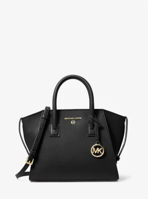 Avril Small Leather Top-Zip Satchel - Image 2
