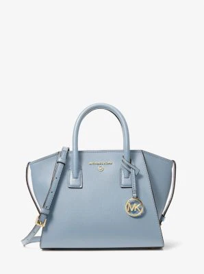 Avril Small Leather Top-Zip Satchel - Image 7