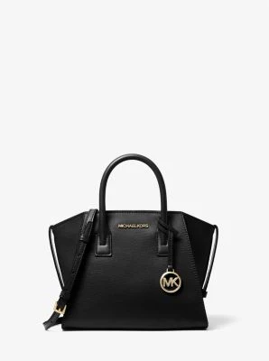 Avril Small Leather Top-Zip Satchel - Image 12