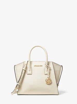 Avril Small Leather Top-Zip Satchel - Image 2