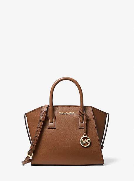 Avril Small Leather Top-Zip Satchel - Image 6