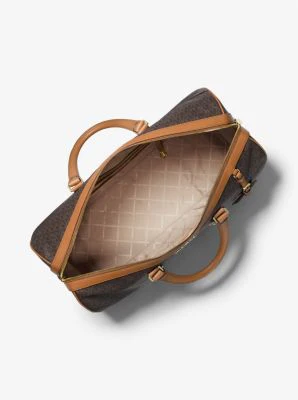 Bedford Travel Extra-Large Logo Stripe Weekender Bag - Image 21