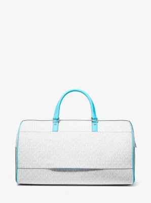 Bedford Travel Extra-Large Logo Stripe Weekender Bag - Image 5