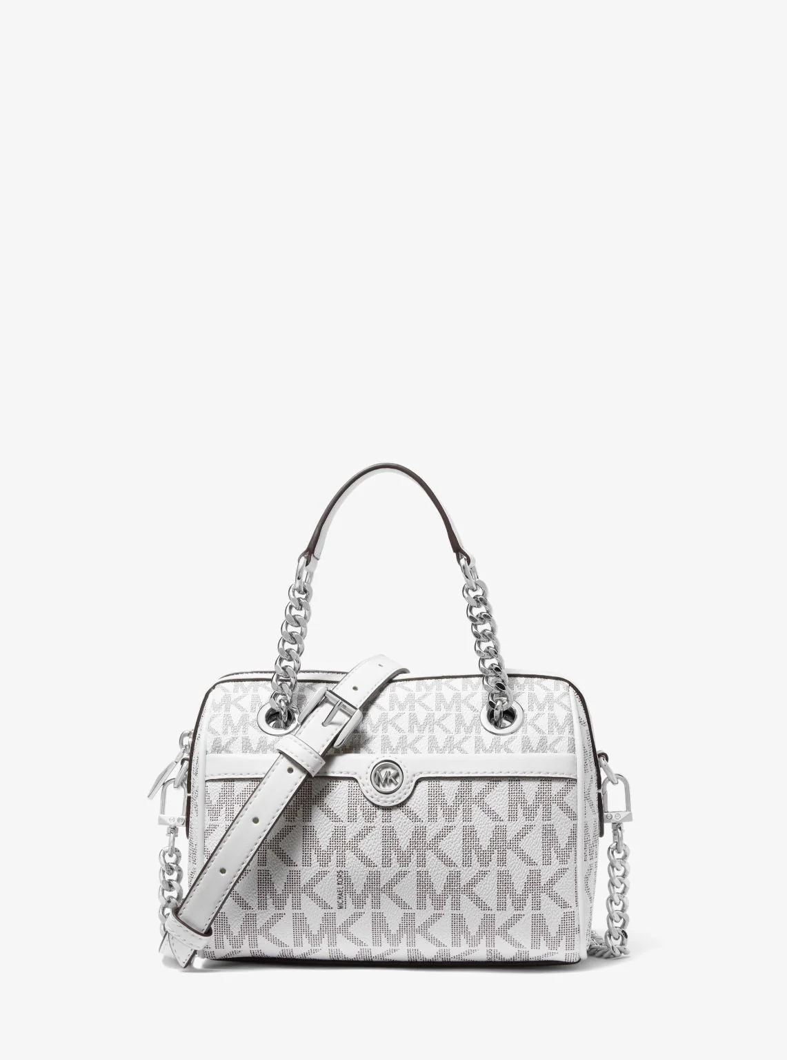 Blaire Extra-Small Logo Duffel Crossbody Bag - Image 25