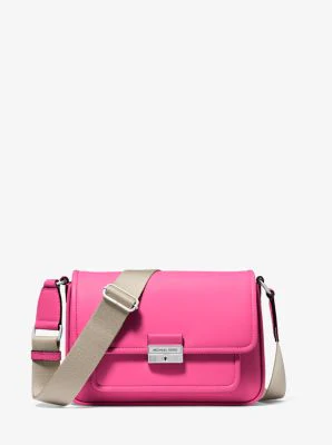 Bradshaw Medium Leather Messenger Bag - Image 7