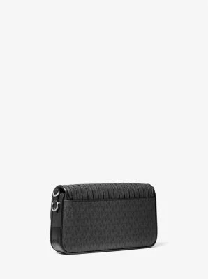 Bradshaw Small Pleated Logo Convertible Shoulder Bag - Image 4