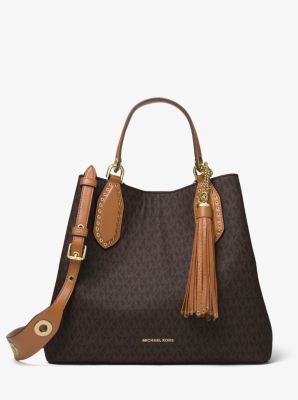 Brooklyn Large Logo Satchel - Image 2