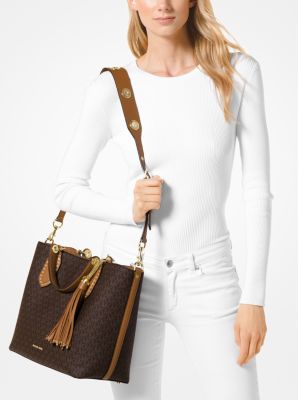 Brooklyn Large Logo Satchel - Image 5