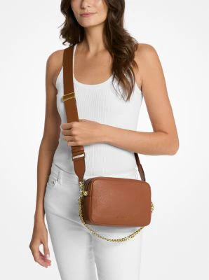 Bryant Medium Pebbled Leather Camera Crossbody Bag - Image 11