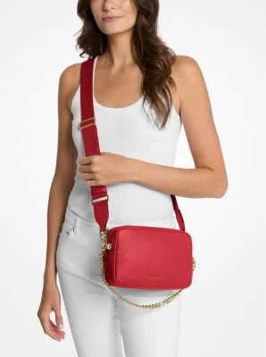 Bryant Medium Pebbled Leather Camera Crossbody Bag - Image 15