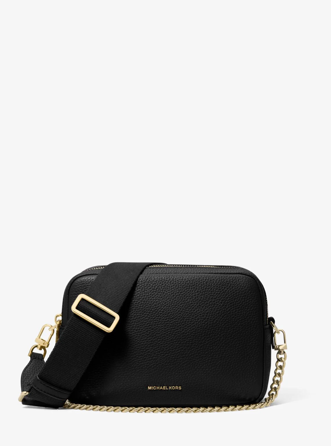 Bryant Medium Pebbled Leather Camera Crossbody Bag - Image 21