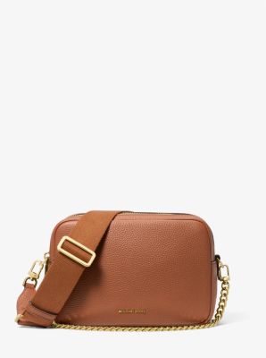 Bryant Medium Pebbled Leather Camera Crossbody Bag - Image 8