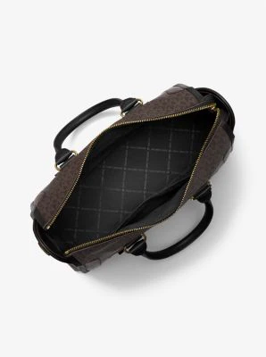 Carine Large Logo Satchel - Image 13