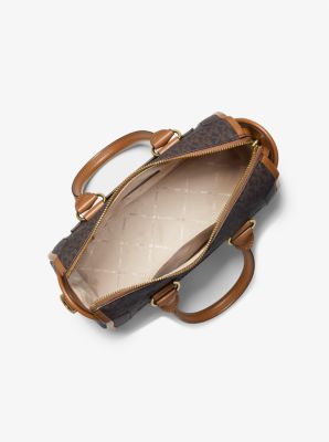 Carine Medium Logo Satchel - Image 13