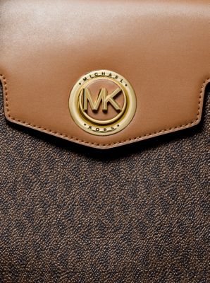 Carmen Large Logo and Leather Belted Satchel - Image 5