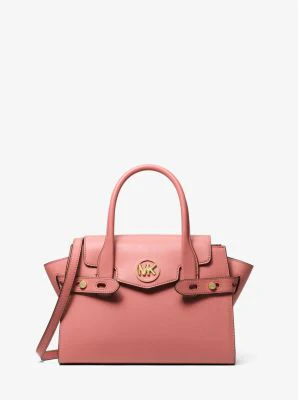 Carmen Medium Faux Leather Belted Satchel - Image 15