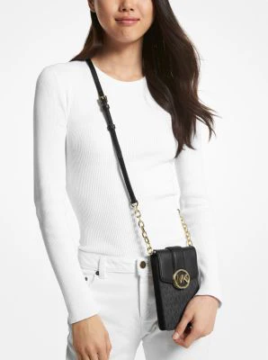 Carmen Small Logo Smartphone Crossbody Bag - Image 15