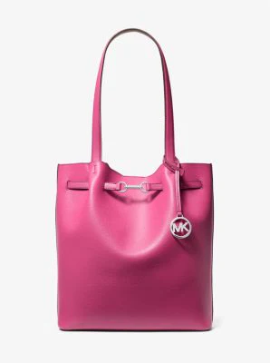 Carson Large Pebbled Leather Tote Bag - Image 6