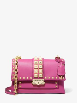 Cece Medium Studded Faux Leather Shoulder Bag - Image 2