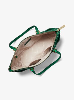 Charlotte Large Saffiano Leather Top-Zip Tote Bag - Image 43
