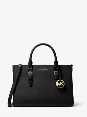 Charlotte Medium Saffiano Leather 2-in-1 Tote Bag - Image 12