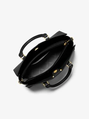 Charlotte Medium Saffiano Leather 2-in-1 Tote Bag - Image 13