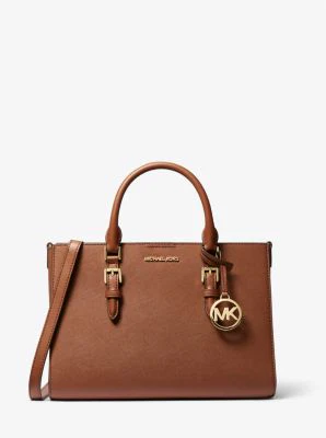 Charlotte Medium Saffiano Leather 2-in-1 Tote Bag - Image 17