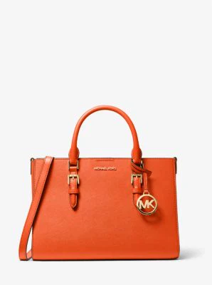Charlotte Medium Saffiano Leather 2-in-1 Tote Bag - Image 2