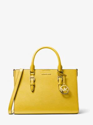 Charlotte Medium Saffiano Leather 2-in-1 Tote Bag - Image 22