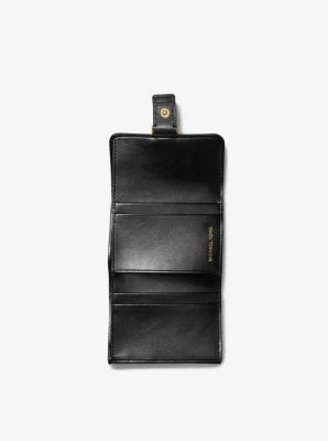 Colby Small Camouflage Print Calf Hair Tri-Fold Wallet - Image 4
