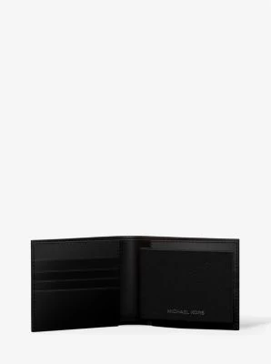 Cooper Saffiano Leather Billfold Wallet With Passcase - Image 15