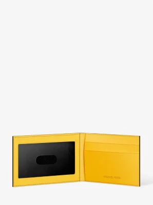 Cooper Saffiano Leather Billfold Wallet With Passcase - Image 5