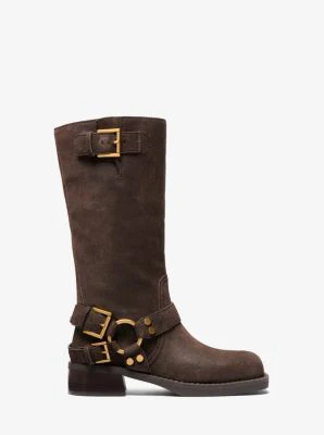 Crosby Suede Moto Boot - Image 3