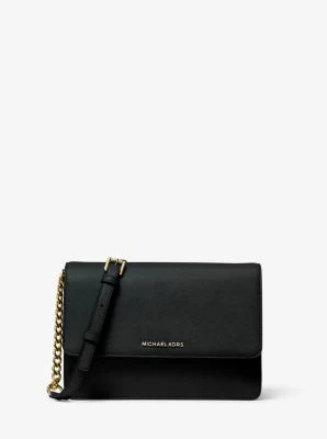 Daniela Large Saffiano Leather Crossbody Bag - Image 12